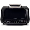 Image de Ariete 4635 Air Fryer Grill, Friteuse à air et grille, Poêle grill, 1700 W, capacité 8L, friture et grille, 8 fonctions de cuisson, minuteur, Noir