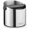 Image de De'Longhi Boîte à Café DLSC072, Collecte Les Marc de Café, Acier Inoxydable, Base en Caoutchouc Antidérapante, Corps Solide et Stable, Facile à Nettoyer