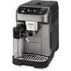 Image de De'Longhi Magnifica Plus ECAM320.70.SB, Machine à Café Automatisée avec LatteCrema Chaud pour Cappuccino, Écran Tactile Couleur Complet, Fonction Tirage Supplémentaire, Fonction x2, Noir Titane