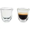 Image de Set 2 tasses Espresso - DELONGHI - Gris - Café moulu - 100 ml - Accessoires dappareils pour Machine à café