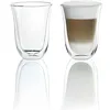 Image de Lot de 2 tasses Latte Macchiato - DELONGHI - Contenance 33 cl - Double parois