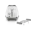 Image de Grille-pain - DELONGHI - CTOC2103.W - 900 W - 2 fentes - Blanc