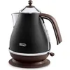 Image de Bouilloire - DELONGHI - KBOV2001.BK - 2000 W - 17 L - Noir mat / Chocolat