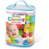 Image de Clementoni - 14889 - Soft Clemmy Touch and Play - Sac à Briques de Constructions Souples - Pour Bébés et Jeunes Enfants de 6 mois à 36 mois - 24 pièces - Premier Âge