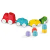 Image de Clementoni - 17424 - Soft Clemmy - Touches, Bouges et Joues - Petit Train avec Ses Wagons et Ses Briques Souples - Jeu de Construction pour Bébés de 6 Mois et Plus