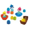 Image de Clementoni - 17426 - Baby Shark Clemmy Medium Playset - premières Briques Jouet - Briques de Construction, 6 Mois et Plus