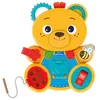 Image de Clementoni - 17856 - Mon Centre d'activités Ourson - Montessori - Jouet D'éveil 12 Mois, Jeu Montessori 1 Ans, Développement pour Les Petits, Jeu Dextérité Bébé, Premier âge, Cadeau Bébé