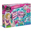Image de Clementoni - 18600 - Crazy Chic - Perfumed Charms, Set pour Fabrication de Bijoux, Collier - Coffret de Bijoux pour Filles, créer Charms, Loisir créatif Fille 8 Ans - fabriqué en Italie