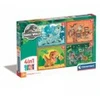 Image de Clementoni Puzzle 4 En 1 - Jurassic World