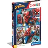 Image de Puzzle Marvel Spiderman Supercolor 2x60 Pièces Jeu de Création Dès 4 Ans
