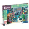 Image de Puzzle Stitch 300 pièces Super Pour enfants à partir de 3 ans Thème dessins animés CLEMENTONI