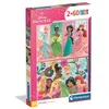 Image de CLEMENTONI - 2x60 pièces - Disney Princess