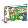 Image de Clementoni - 25233 - Supercolor - 3 x 48 Pièces - Puzzles des Animaux de la Savane et Leurs Petits - Jeu de Création et Logique pour Enfants à partir de 4 Ans et Plus