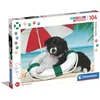 Image de Clementoni - 25741 - Supercolor Puzzle - Sunny Beach - 104 Pièces, Puzzle Enfants 6 Ans, Puzzle Dessin Animé - Fabriqué en Italie