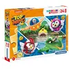 Image de Clementoni - 28514 - Supercolor Puzzle - Top Wing - 24 pièces Maxi - Puzzle Enfant - fabriqué en Italie, 3 Ans et Plus