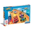Image de Clementoni Hotwheels Puzzle 24 Maxi pièces, Puzzle Enfant, Fabriqué en Italie, 3 Ans et Plus, Multicolore - 28523