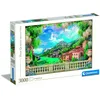 Image de Clementoni | Puzzle 3000 Pièces pour Adultes 10 Ans+ | Lush Terrace on Lake | 118,4 x 84,5 cm | Scène Méditerranéenne | Pièces Recyclées | Jeu de Société | Détente | Collection Paysage