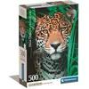 Image de Puzzle 500 pièces + poster : Jaguar dans la jungle