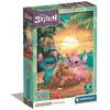 Image de Puzzle 500 pièces Stitch compact Pour enfants à partir de 3 ans Thème dessins animés CLEMENTONI