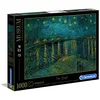 Image de Clementoni - 39344.2 - Puzzle - Nuit étoilée sur le Rhône - 1000 Pièces