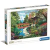 Image de Clementoni - 39513 - Puzzle - 1000 Pièces - Jardin Japonais avec Le Mont Fuji - Jeu de Création et Logique pour Enfants - à Partir de 14 Ans et Plus - Collection