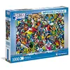 Image de Clementoni - 39599 - DC Comics - Justice League - Jeu de Création et Logique pour Enfants - à Partir de 14 Ans et Plus - Puzzle Personnages de la Licence - Puzzle Impossible - 1000 Pièces