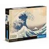 Image de Puzzle Compact Clementoni The Great Wave Di Hokusa 1000 pièces en occasion ou reconditionné