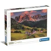 Image de Clementoni - Dolomites Magiques - Puzzle de 1000 Pièces - Jeu de Patience et de Réflexion - Format Paysage - Image Net - 70 x 50 Cm - À Partir de 10 Ans