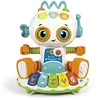 Image de Clementoni Baby 52558 - Yoko, Le Robot Rigolo - Jouet d'Eveil Educatif pour Bébés à partir de 12 Mois et Plus - Sons, Lumières et Touches Interactives - Développe Les capacités Cognitives