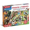 Image de Clementoni - Dinosaures et Préhistoire - Jeu de Quiz Educatif et Amusant - 3 Modes de Jeu Différents - Plateau Recto Verso - pour Enfants de 6 à 10 Ans