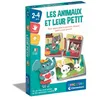 Image de Clementoni | Les Animaux et Leur Petit pour Enfants 2 4 Ans | Jeu Éducatif d'Association avec 16 Mini-Puzzles Autocorrectifs | Développement Langage et Motricité Fine | Format Compact
