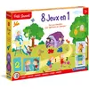 Image de Clementoni - 62543.7 - Petit Savant - 8 Jeux en 1 - Set de Jeux Educatifs pour Enfants de 3 à 6 Ans - De Quoi Apprendre en s'amusant - Développe Mémoire, Logique, Créativité, Etc.