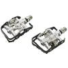 Image de Pedali DUAL FUNCTION in Alluminio Nero/Argento (Scatola)