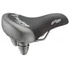Image de MVTEK Noir, Selle Cruiser 28" 240x265mm Double Ressort et Unisexe Adulte, One Size