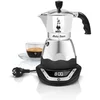 Image de Bialetti Moka Timer, Cafetière électrique avec minuterie intégrée, 3 Tasses, 365W, Noir,145ml