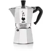 Image de Cafetière italienne - BIALETTI - Moka Express - Tous feux sauf induction - 6 tasses - 300 ml - Inox