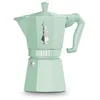 Image de Cafetière Italienne - BIALETTI - MOKA Exclusive - 6 tasses - Vert pastel - Aluminium
