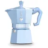 Image de Cafetière Italienne 6 Tasses Bleu Pastel - 0009062