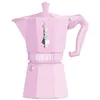 Image de Cafetière Italienne - BIALETTI - MOKA Exclusive - 6 tasses - Rose pastel