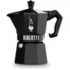 Image de Cafetière Italienne - BIALETTI - MOKA Exclusive - 3 tasses - Noir - Aluminium - Design Vintage