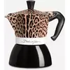 Image de Bialetti - Cafetière Italienne  Moka Induction 4 Cups D&G Leopard