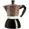 Image de Bialetti - Cafetière Italienne  Moka Induction 6 Cups D&G Leopard