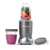 Image de Nutribullet® - appareil à smoothies - couleur grise - Contrairement aux centrifugeuses et aux mixeurs usuels, NutriBullet broye les aliments jusqu’à atteindre ce qu’il y a de plus nutritif en eux, afin d’en extraire les meilleures parts.