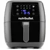 Image de XXL Digital Air Fryer Unique 7 L Autonome 1800 W Friteuse d'air chaud Noir, Friteuse à air chaud