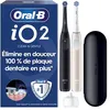 Image de Brosse à dents électrique Oral B iO2 Series Duo Noir et Rose en occasion ou reconditionné