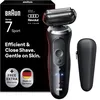 Image de Braun Rasoir Electrique Homme Series 7 72-N1000S Noir | Etanche, Batterie Rechargeable, Flexible, sans Fil, Coffret de Rasage avec Etui de Voyage, Chargeur, Brosse de Nettoyage
