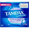 Image de Tampax Compak Lites Tampons avec applicateur x 24