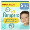 Image de Pampers Premium Protection Taille 5, Couches x82, 11Kg - 16Kg, Notre N°1 pour le Confort et la Protection des Peaux Sensibles