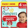 Image de Pampers Premium Protection Pants Couches-Culottes Taille 4 x168 Pack 1 Mois