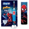 Image de Brosse à dents électrique ORAL-B Vitality Pro Kids Spiderman + Etui de voyage